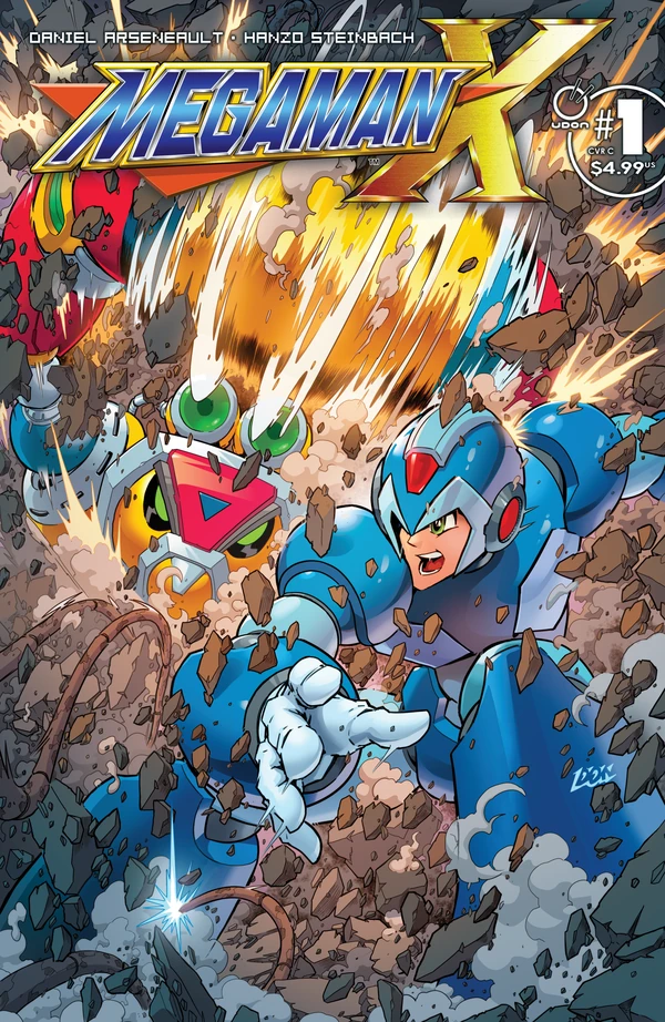 Mega Man X: Don Figueroa Variant #1 - Cover C